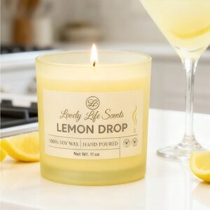 Lovely Life Scents Lemon Drop Soy Candle